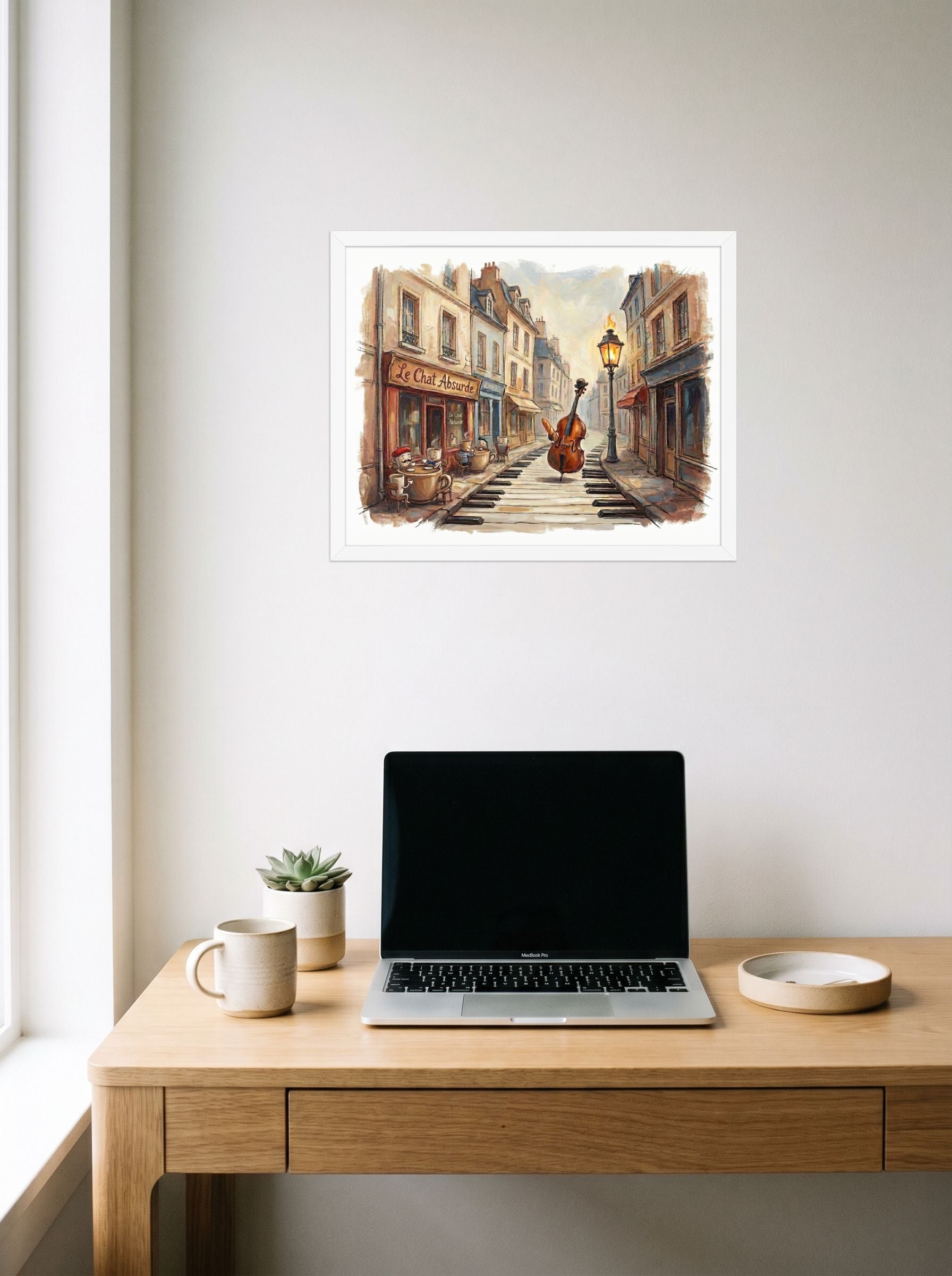 Rhapsody on Rue Absurde Mockup