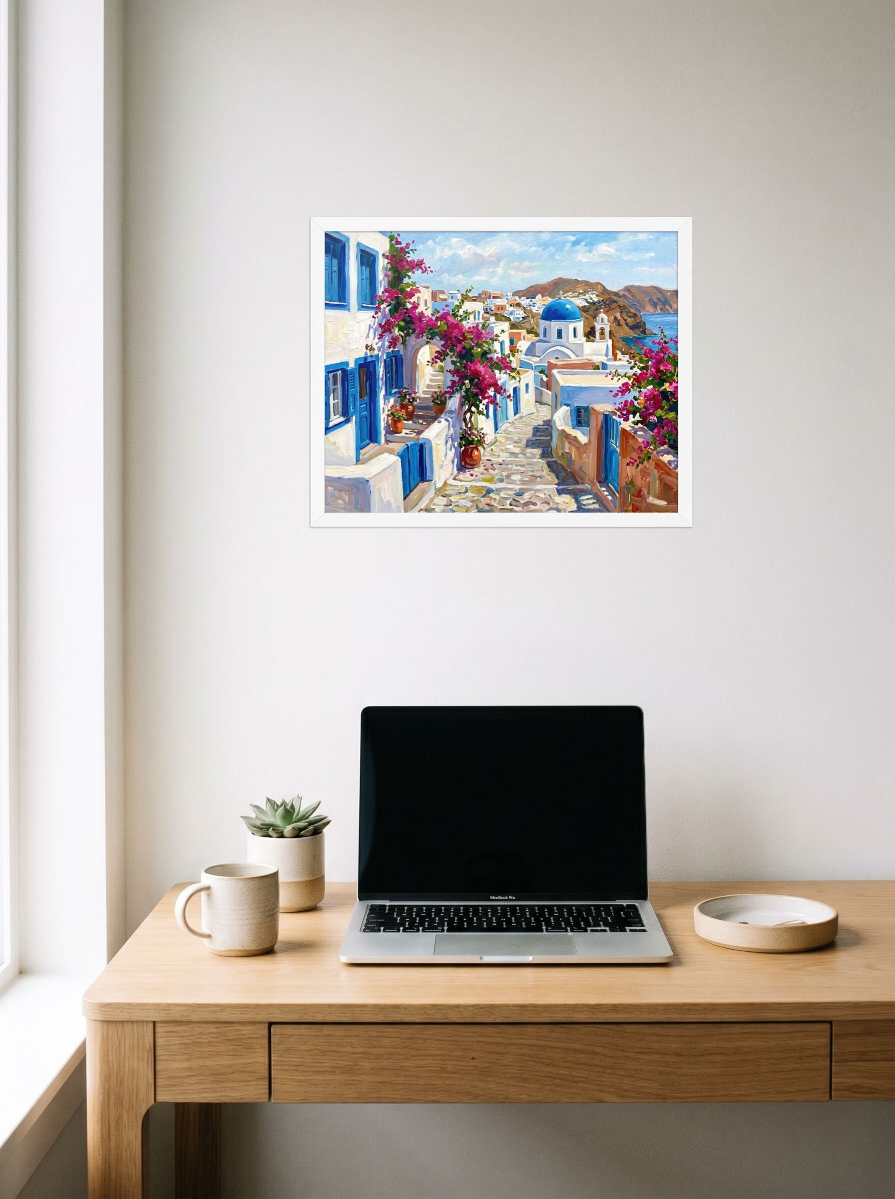 Aegean Blooms Mockup