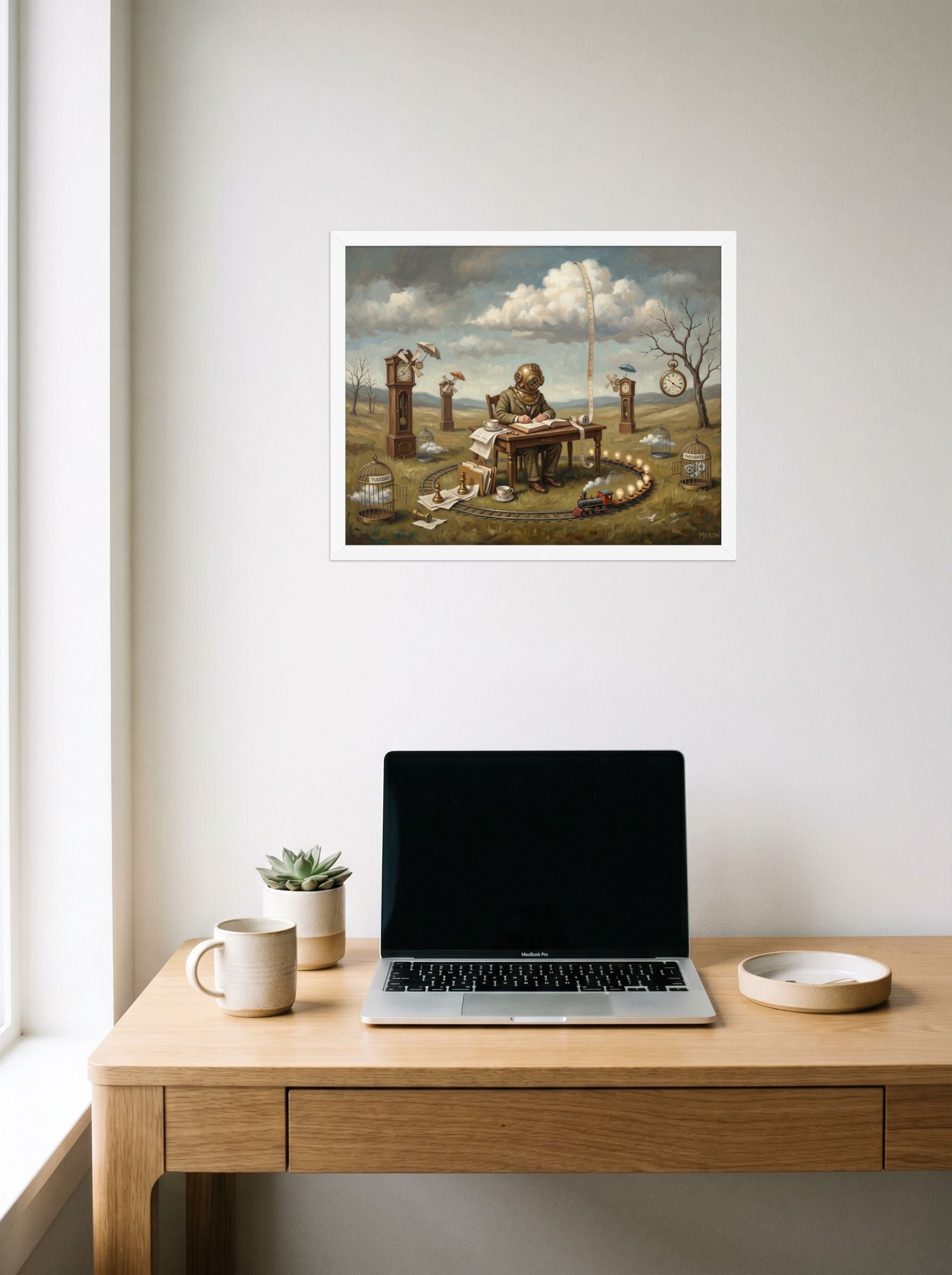 The Measure of a Tuesday Mockup