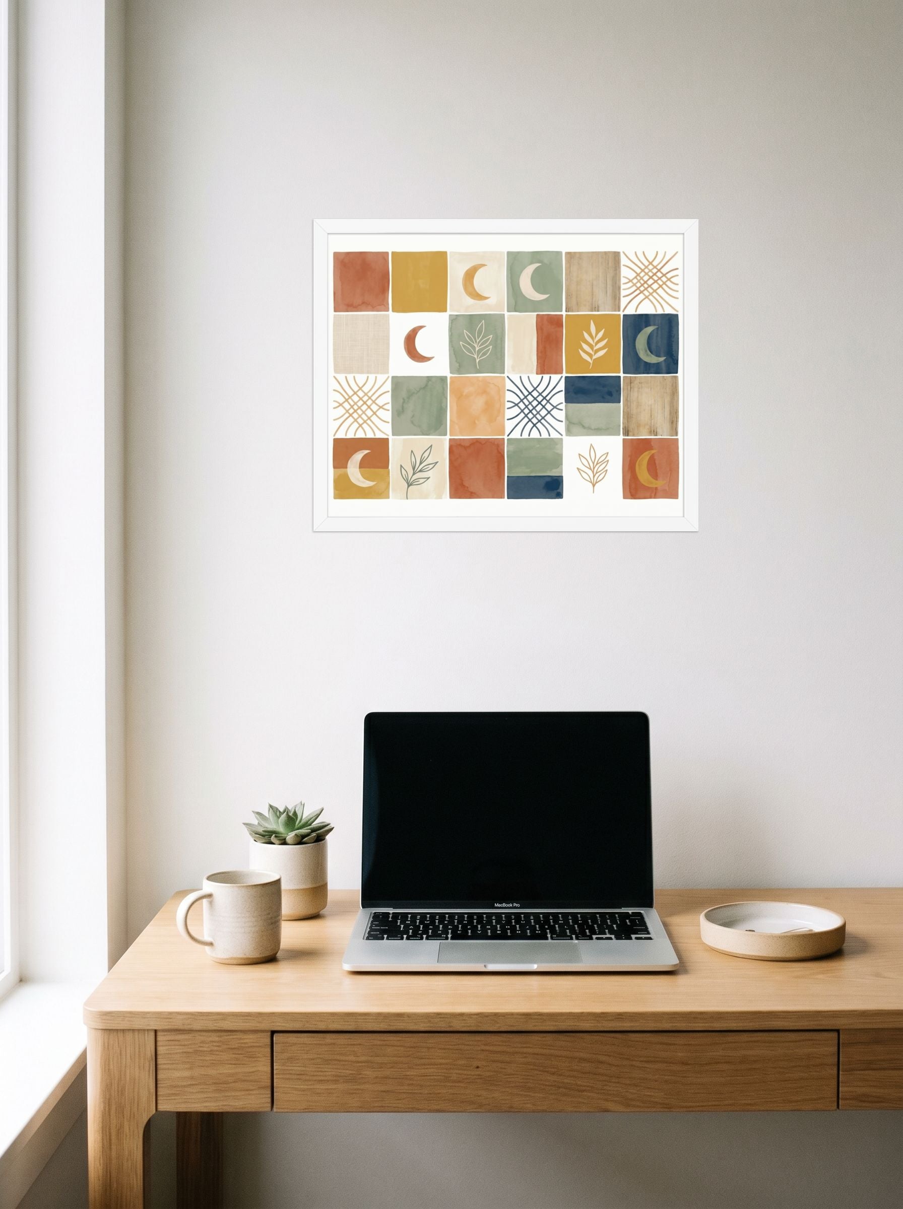 Celestial Patchwork Mockup