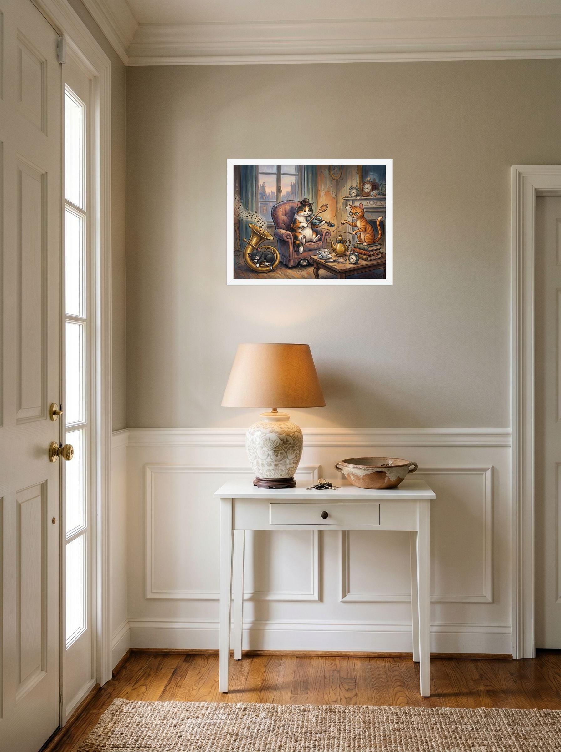 The Feline Symphony Mockup