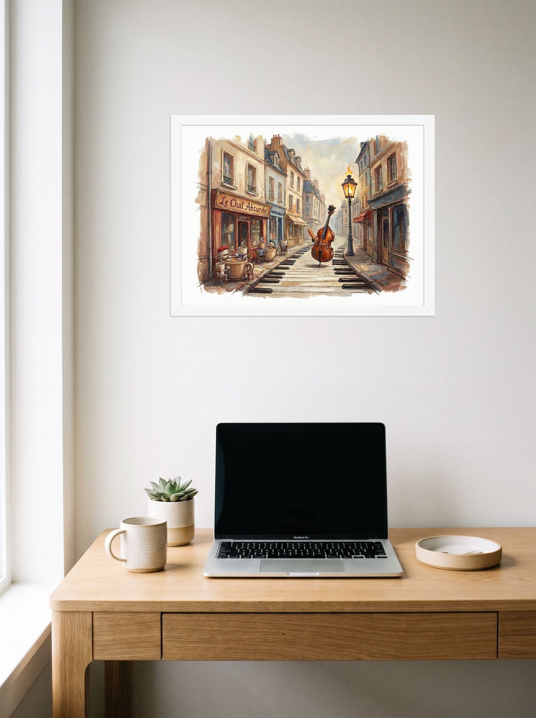 Rhapsody on Rue Absurde Mockup