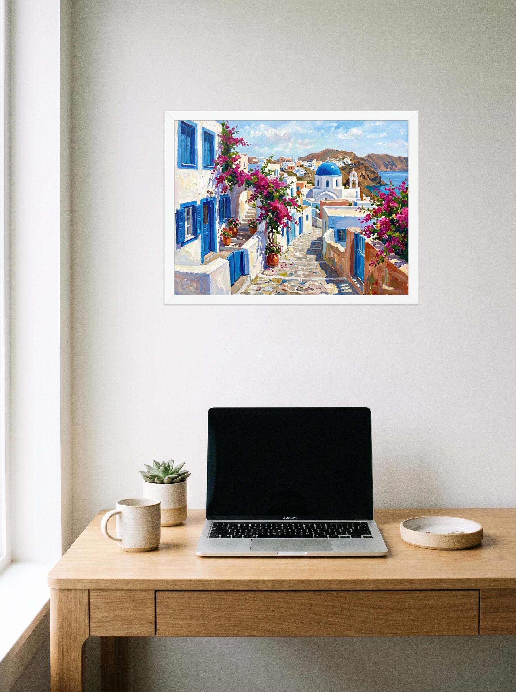 Aegean Blooms Mockup