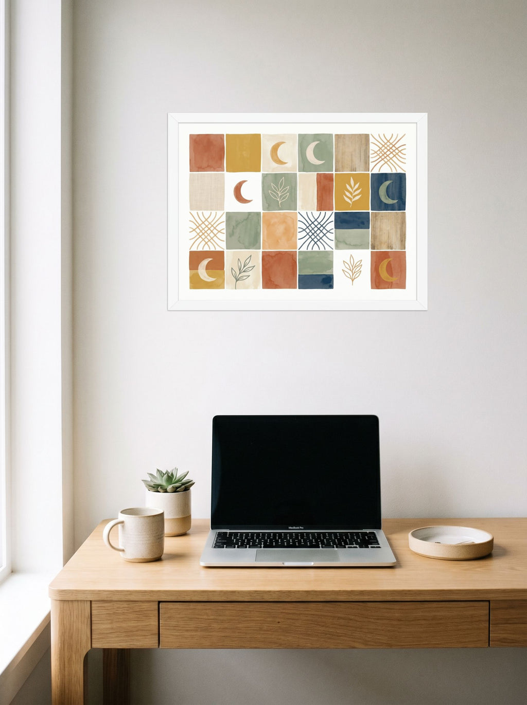 Celestial Patchwork Mockup