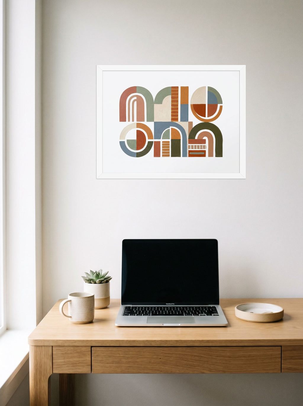 Textured Arches Mockup