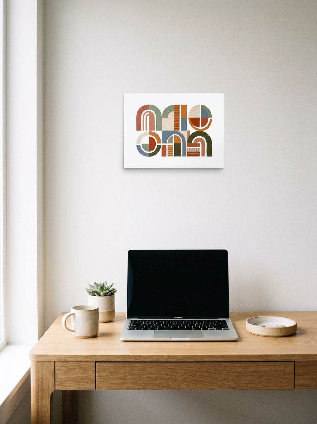 Textured Arches Mockup