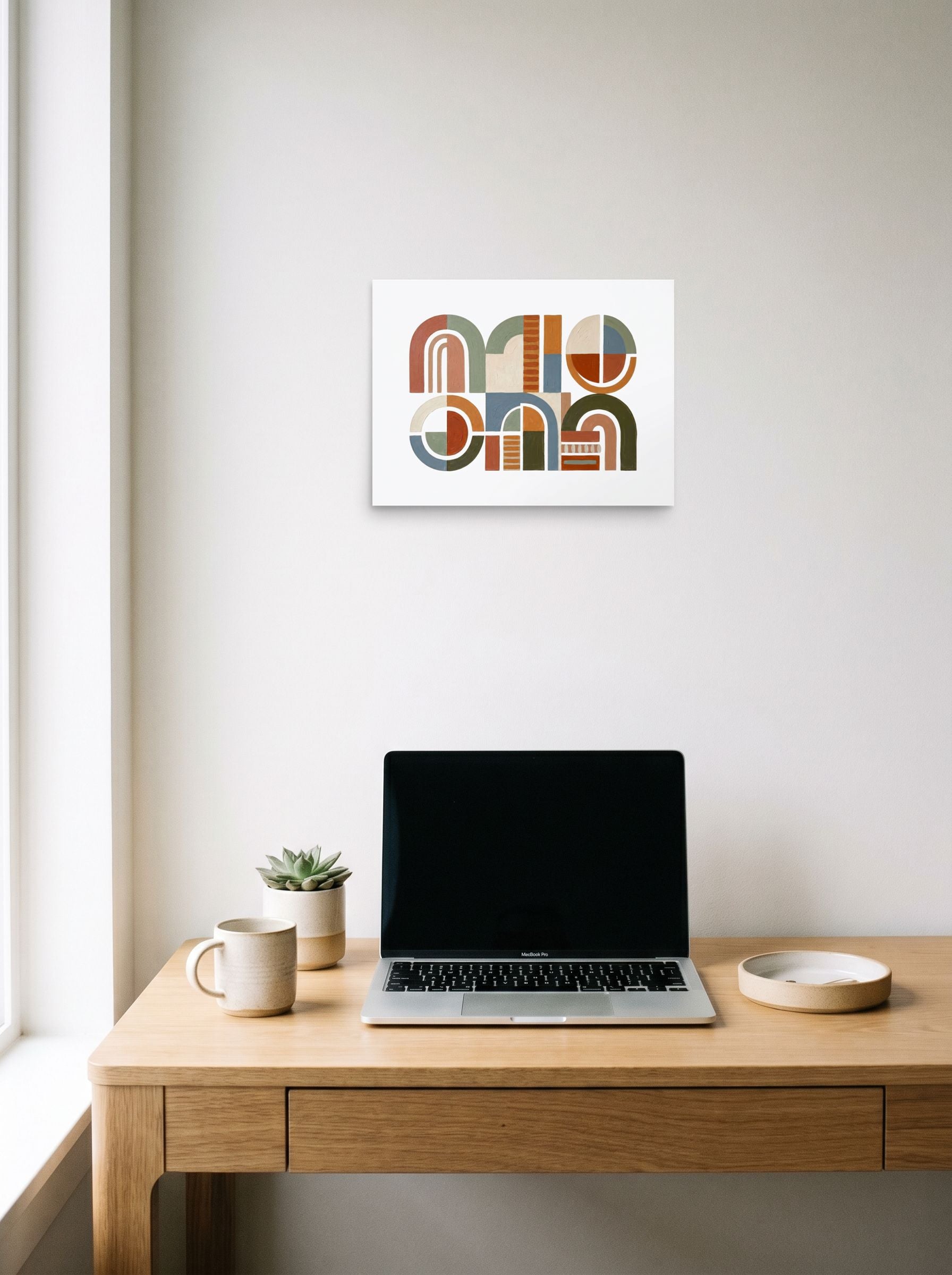 Textured Arches Mockup