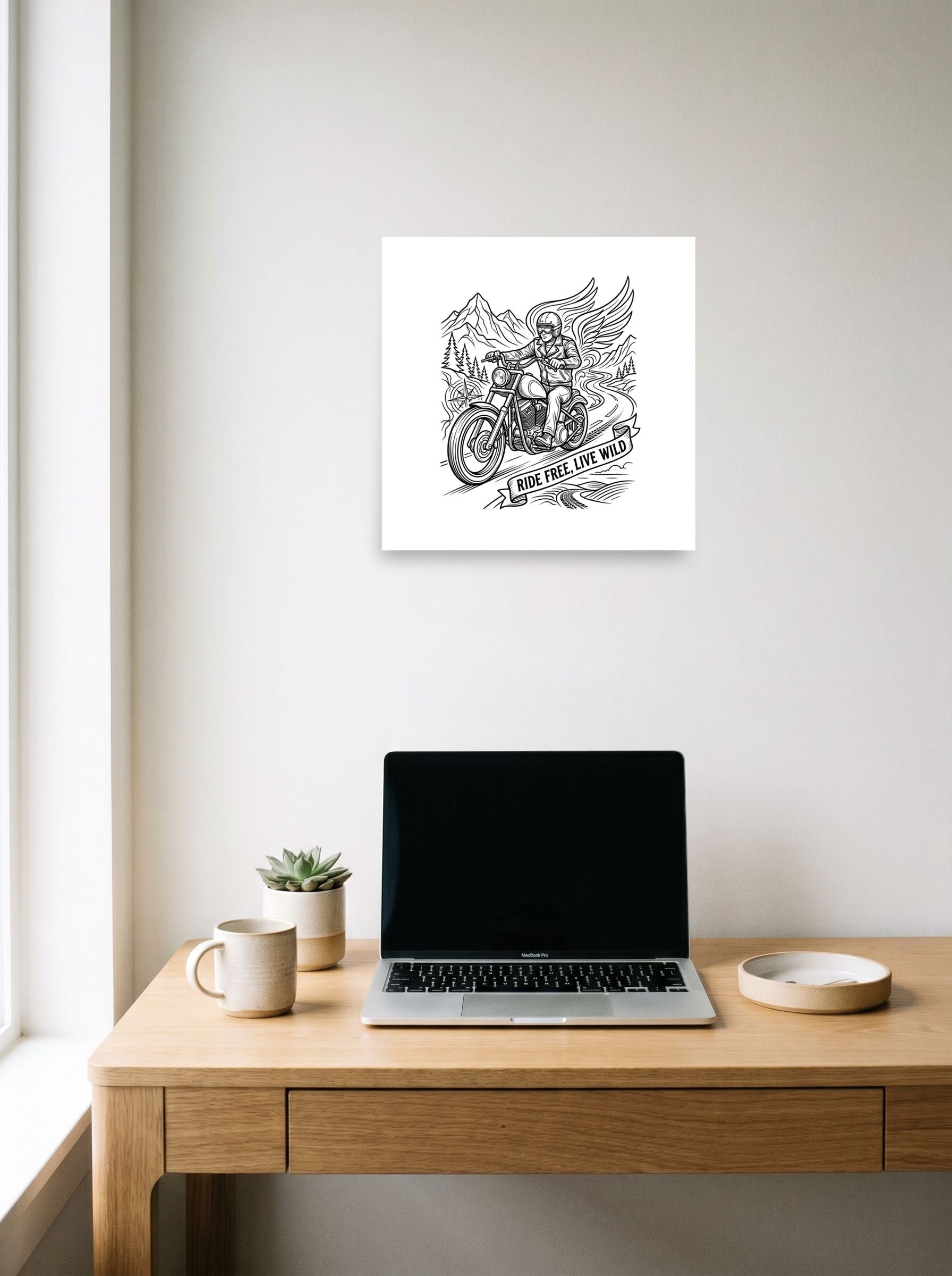 Ride Free Mockup