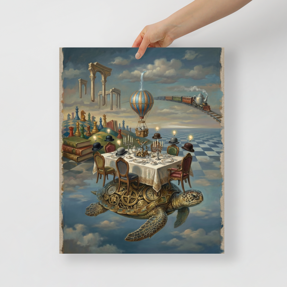 The Tea Party of Time Mockup