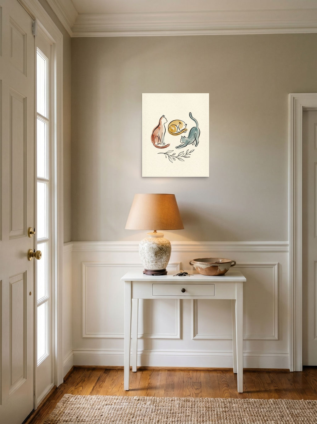 Feline Trio Mockup