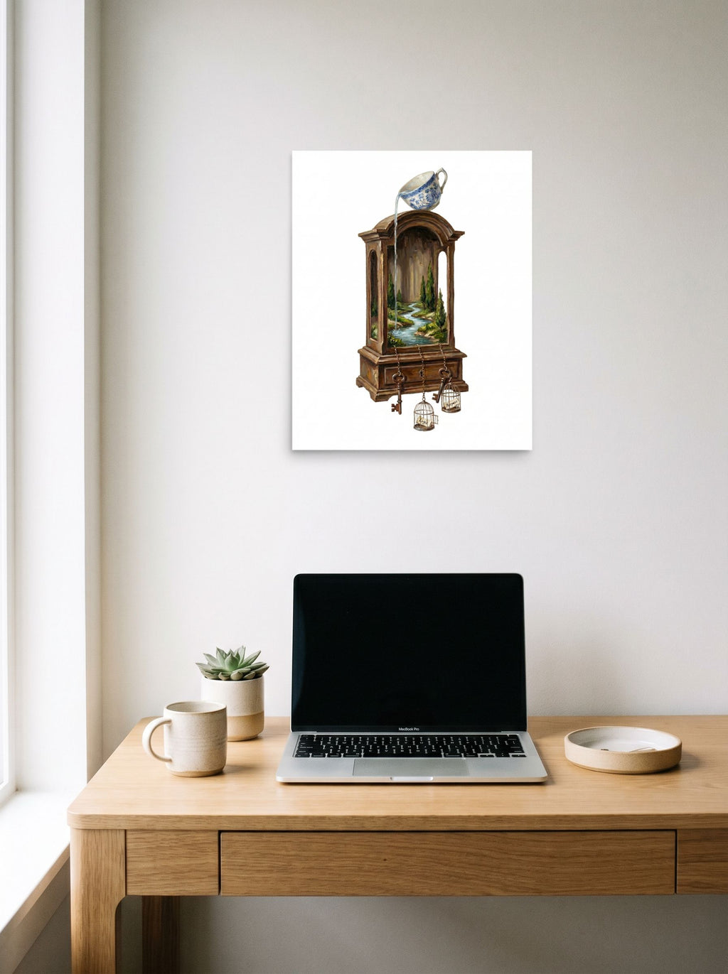 The Caged Reason Mockup
