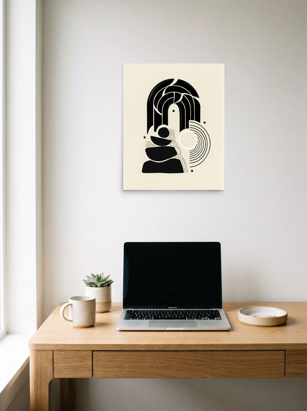 Monochrome Equilibrium Mockup