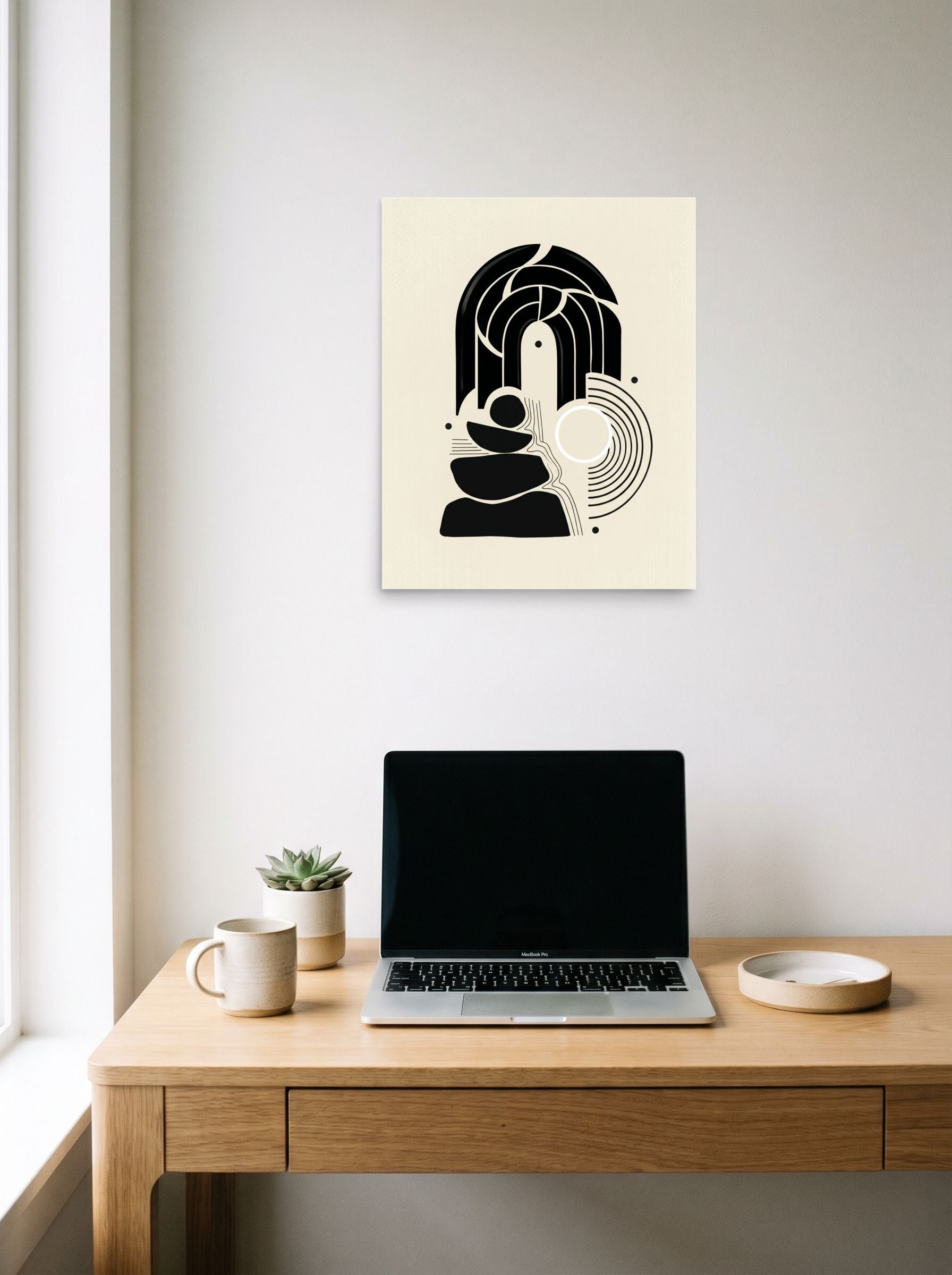 Monochrome Equilibrium Mockup