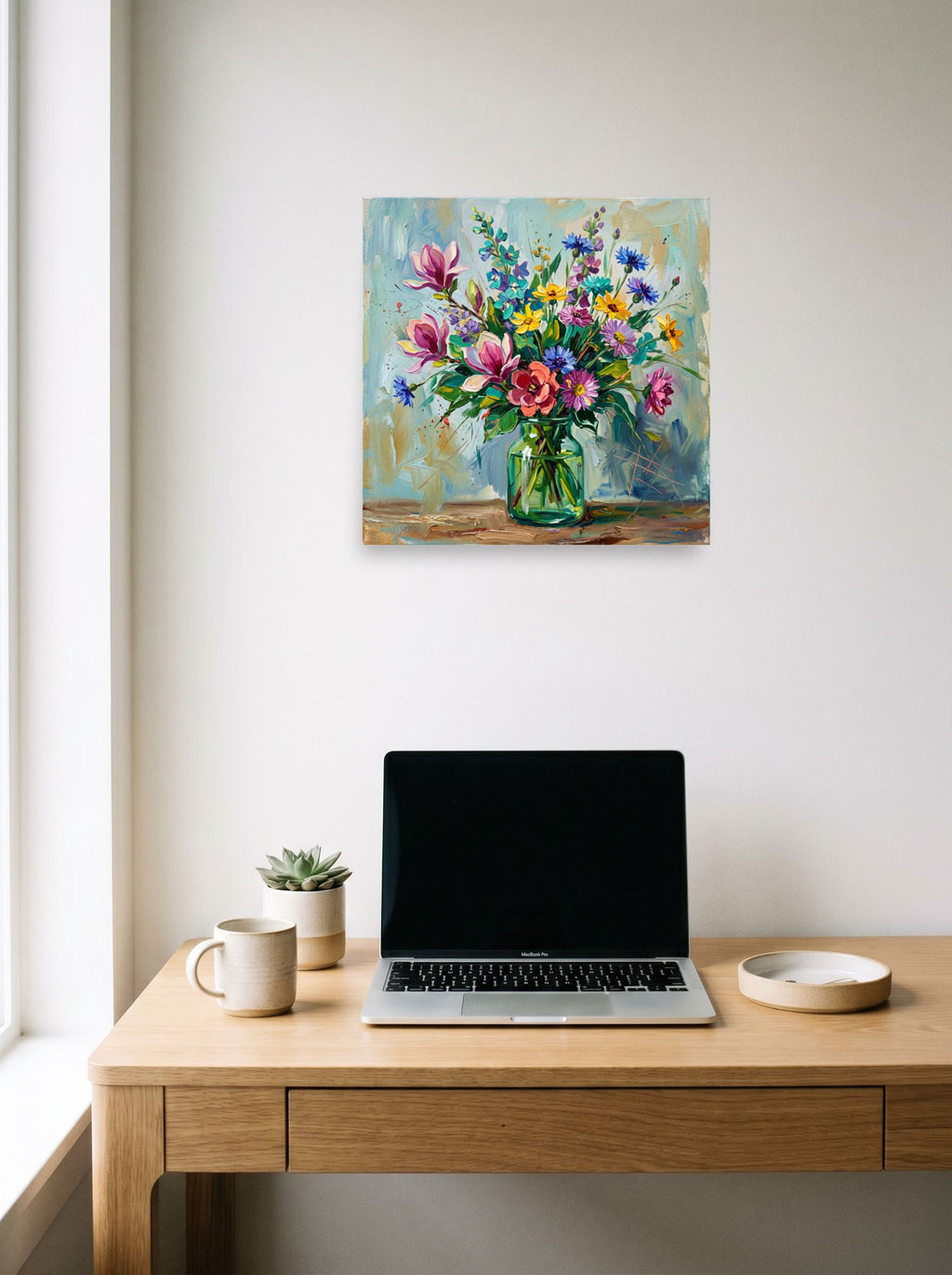 Wildflower Glass Mockup