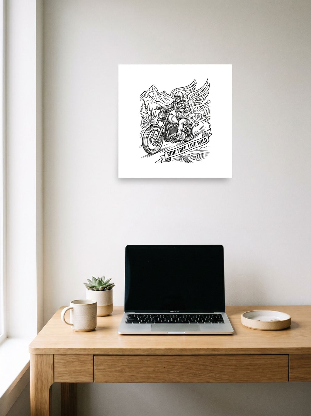 Ride Free Mockup