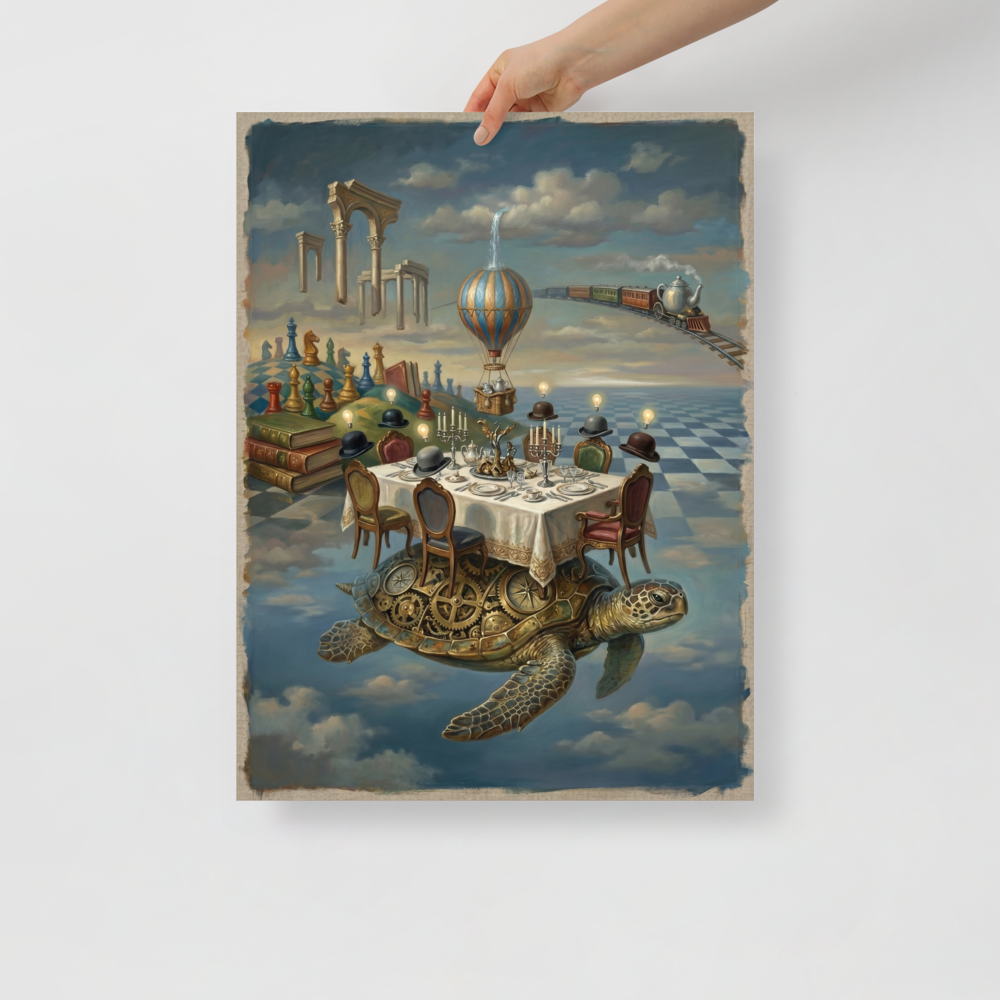 The Tea Party of Time Mockup