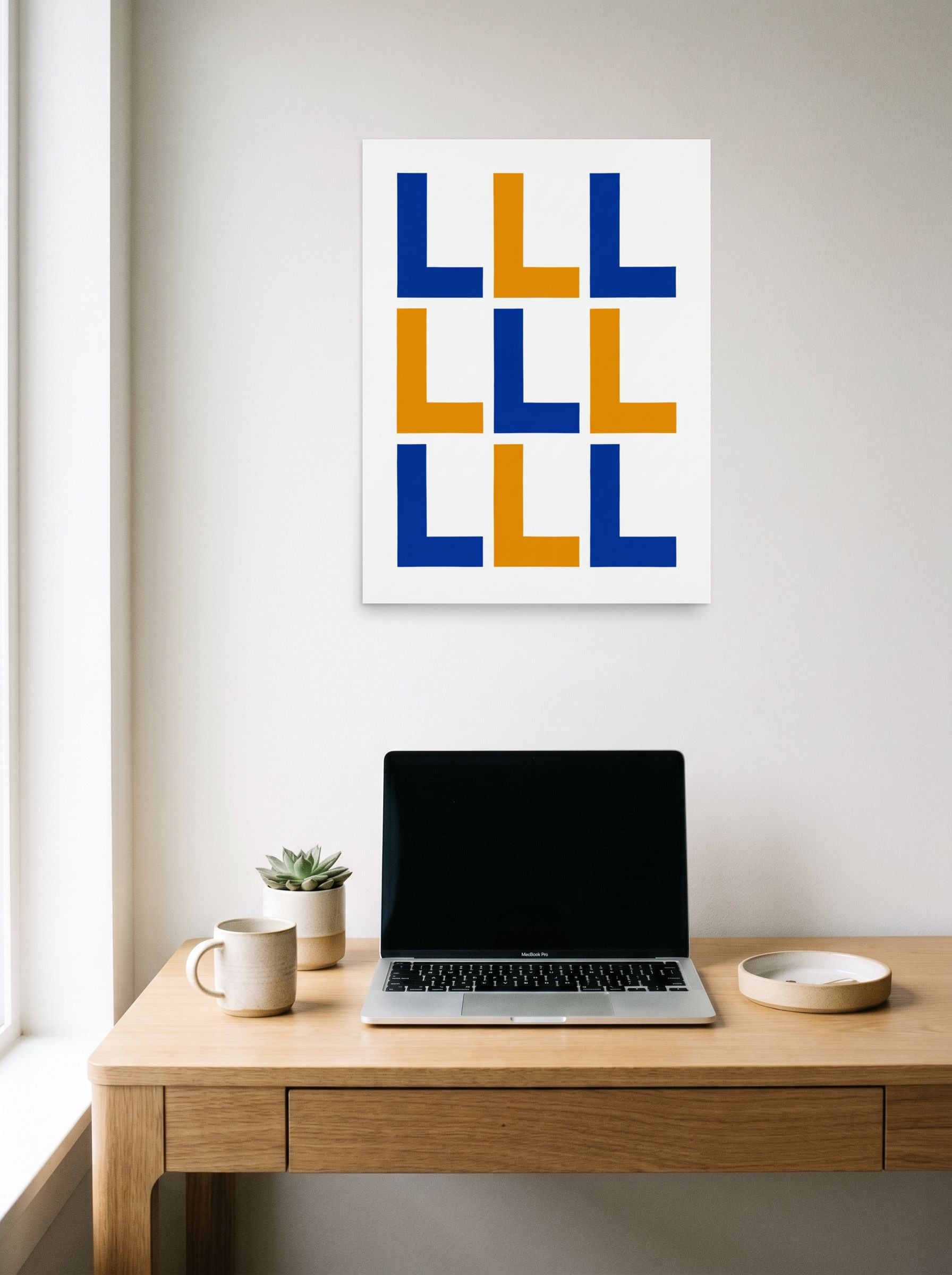 The L Grid Mockup
