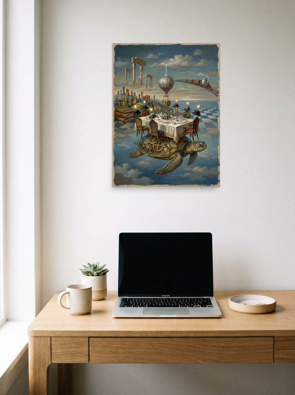 The Tea Party of Time Custom Mockup