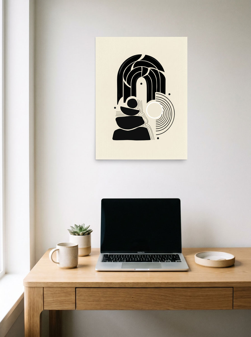 Monochrome Equilibrium Mockup