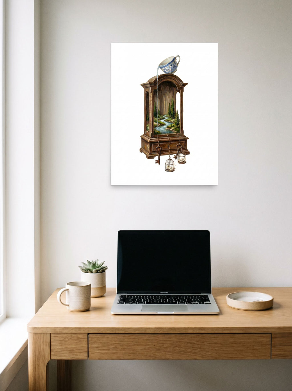 The Caged Reason Mockup