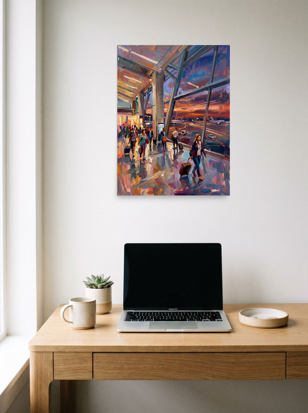 Departures at Dusk Mockup