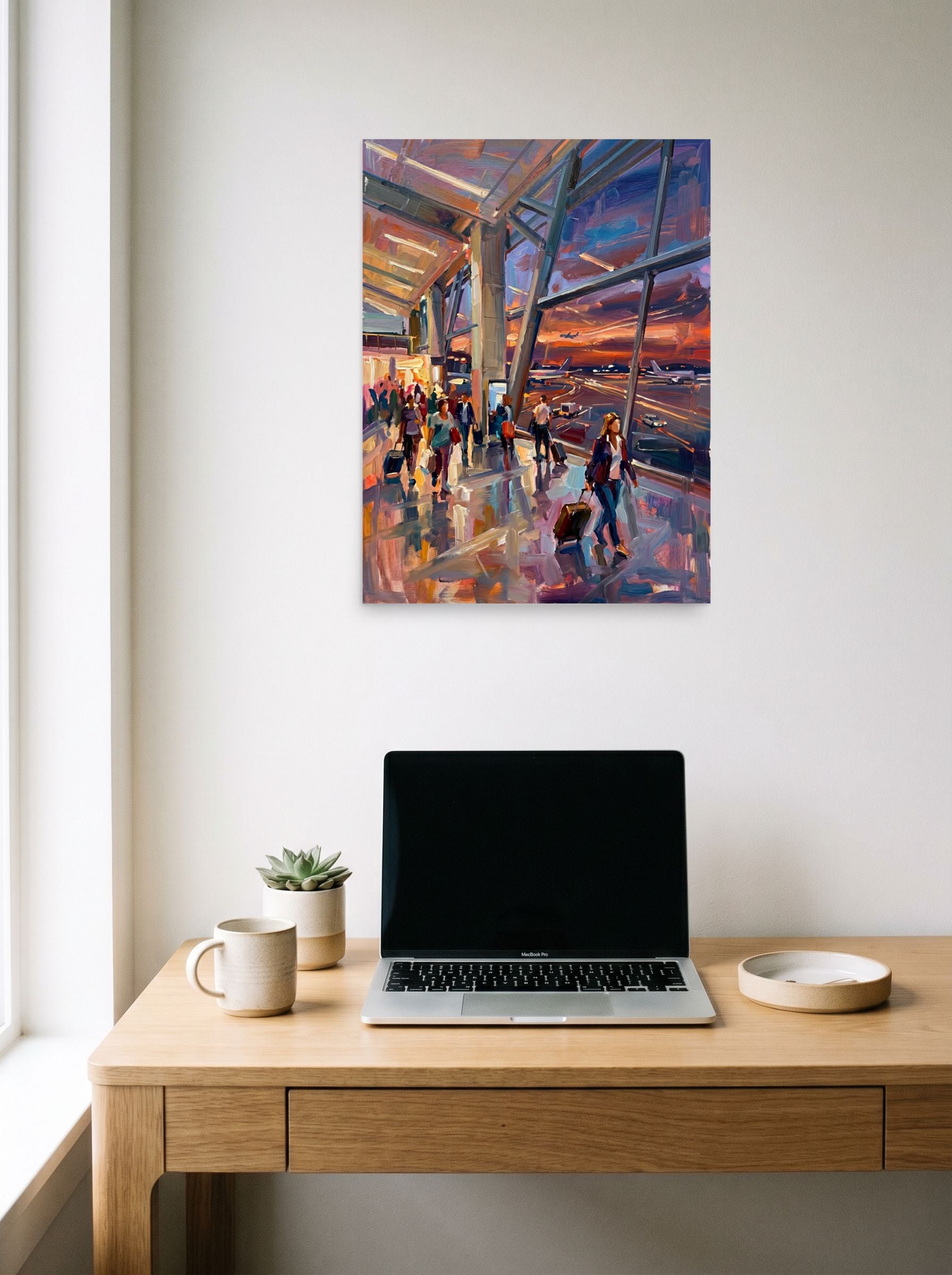 Departures at Dusk Mockup