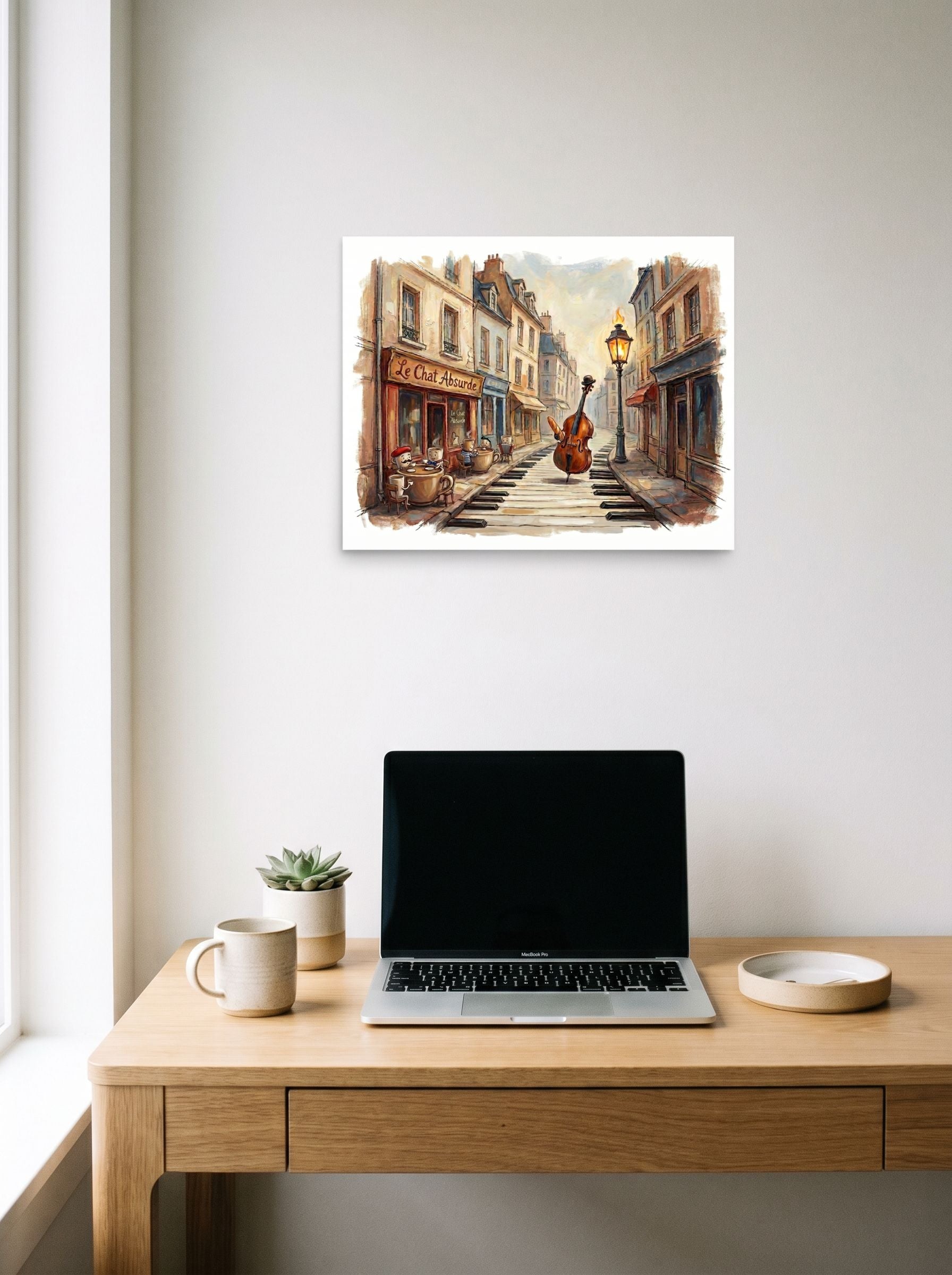 Rhapsody on Rue Absurde Mockup