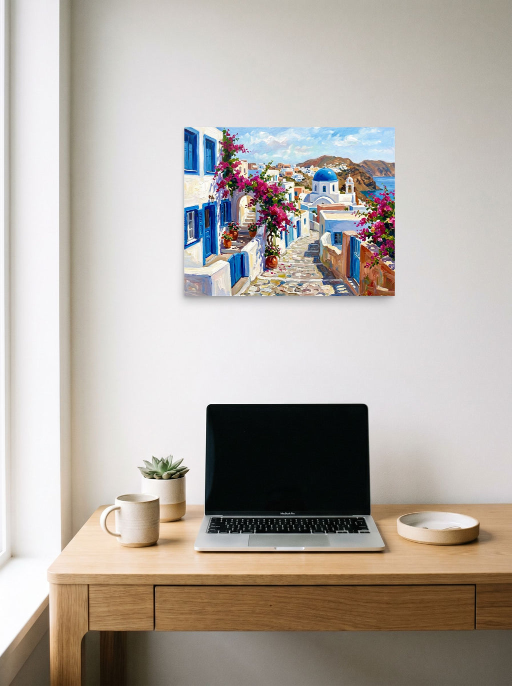 Aegean Blooms Mockup