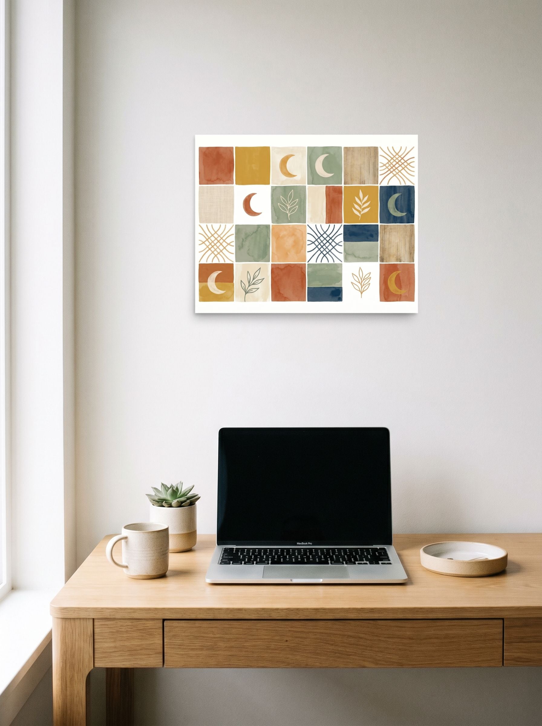 Celestial Patchwork Mockup