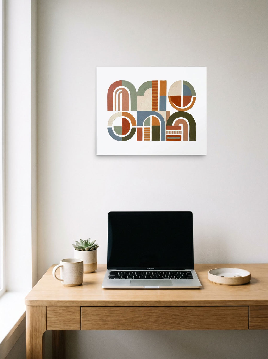 Textured Arches Mockup