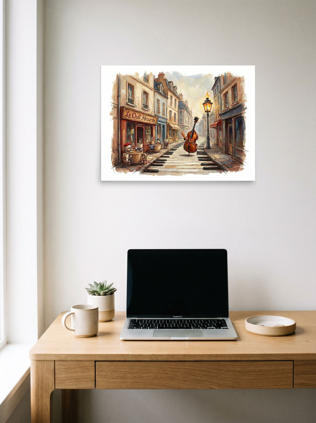 Rhapsody on Rue Absurde Mockup