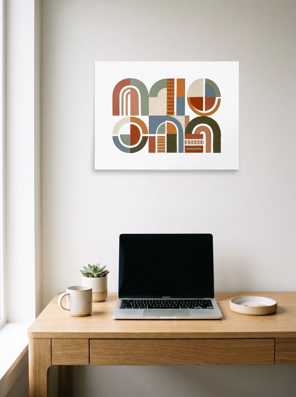 Textured Arches Mockup