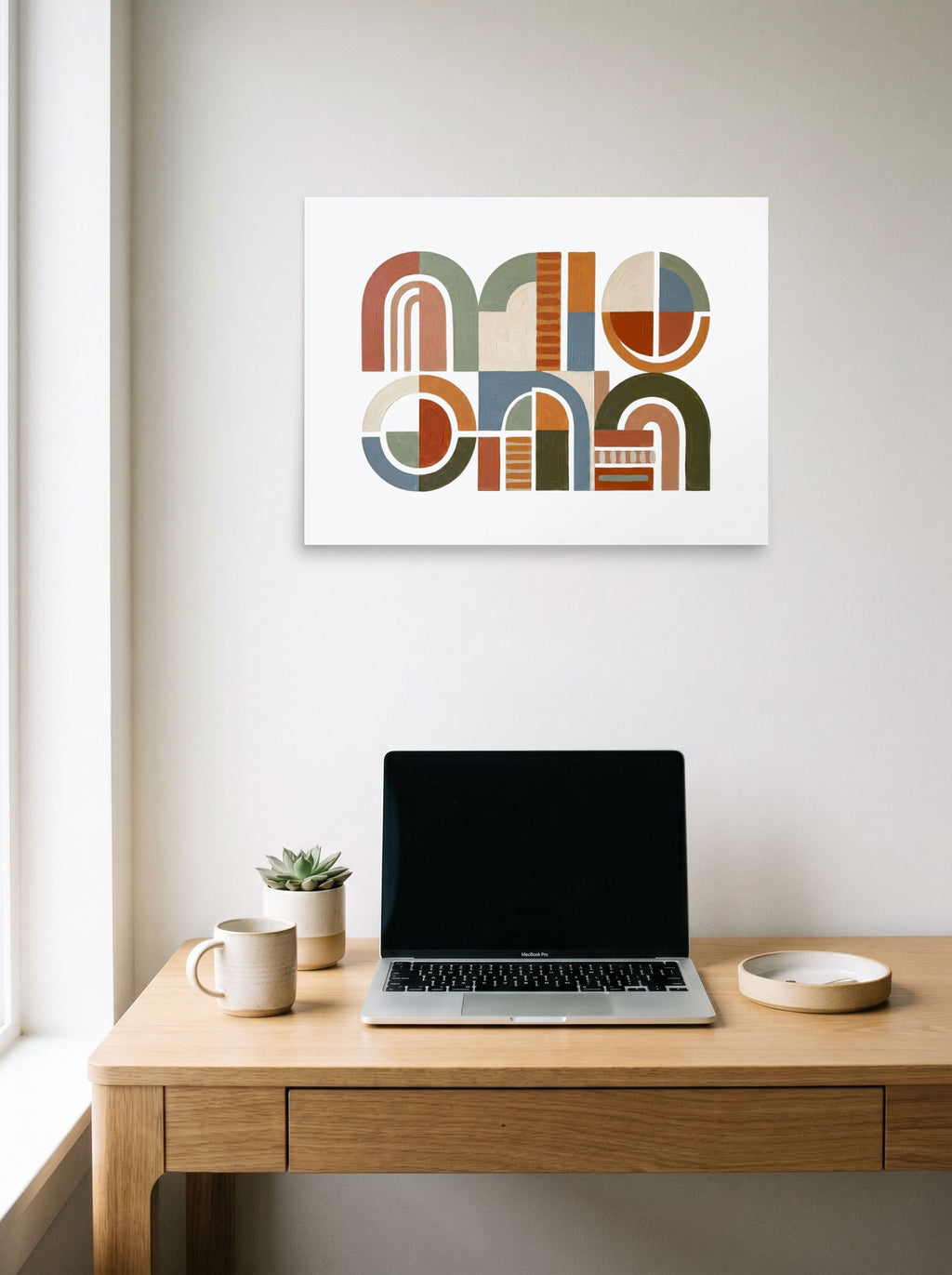 Textured Arches Mockup