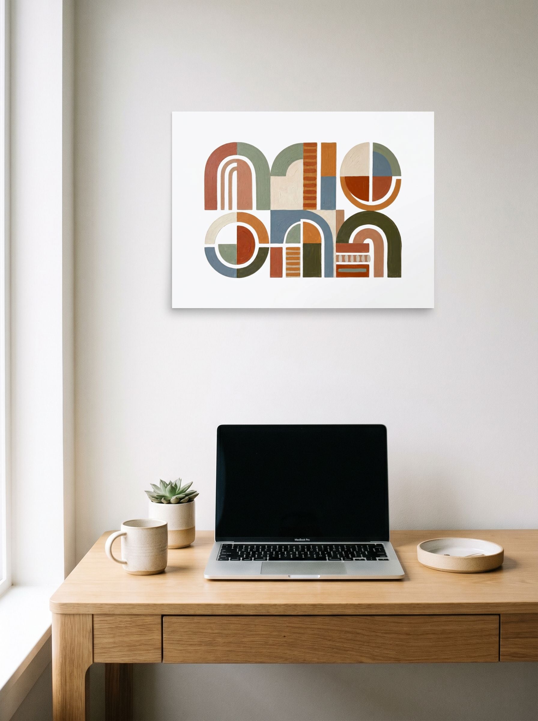 Textured Arches Mockup