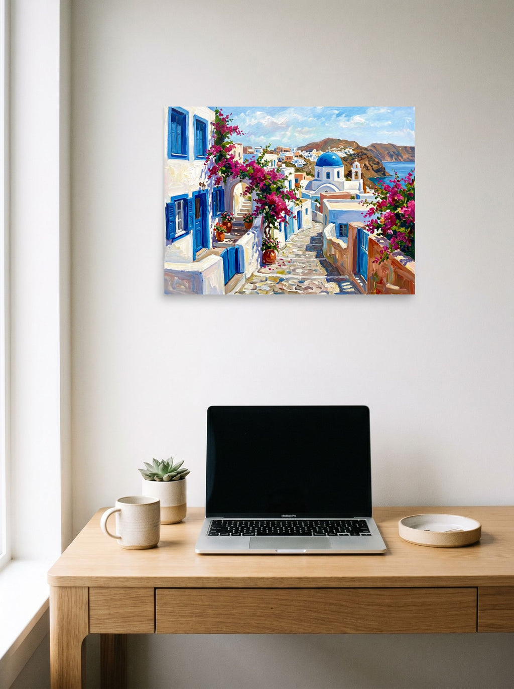 Aegean Blooms Mockup
