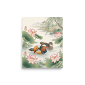 Mandarin Ducks in the Lotus Pond Mockup